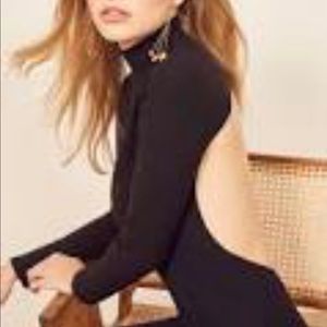 Black Winstead Reformation Dress